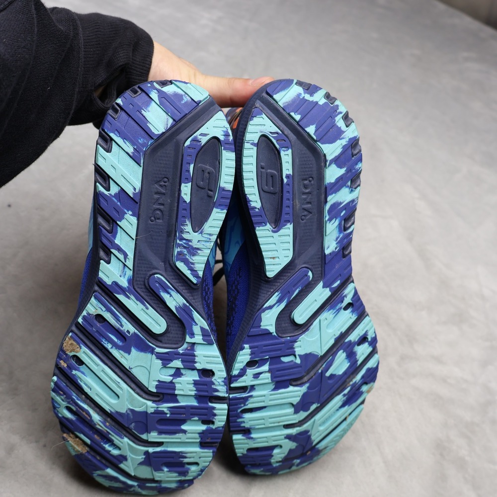 Brooks Womens 9.5B Running Shoes Blue Launch 9 Lightweight Cushioned Athletic - Picture 8 of 16